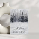 Recherche de scène de neige invitations Aquarelle