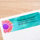 Recherche de fleurs violettes autocollants Violet rose