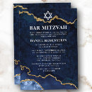Recherche de bar bat mitzvah invitations bleu marine