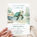 Recherche de tortues invitations Tortue de mer