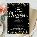 Recherche de couronne princesse invitations Mis quince