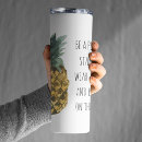 Recherche de ananas drôle tasses Fruit