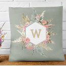 Recherche de cadre floral coussins Boho