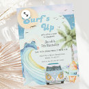 Recherche de surfs up invitations Bleu