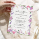 Recherche de fleurs de lavande invitations Minimaliste