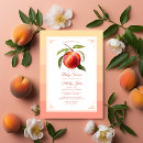 Recherche de peach baby shower invitations Été
