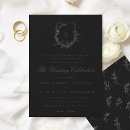Recherche de logo de mariage invitations Vintage