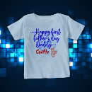 Zoek naar eerste vaderdag baby tshirts Schattig