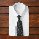 Recherche de fête des pères de cravates Noir et blanc