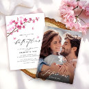 Zoek naar cherry blossom wedding uitnodigingen Roze