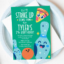 Recherche de de bowling anniversaire invitations Boy