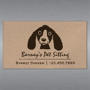 Recherche de sourire cartes visite Chien