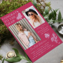 Recherche de fuschia invitations Élégant