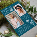 Recherche de blanc turquoise invitations Élégant