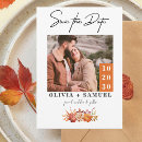 Recherche de autumn wedding save the dates Floral