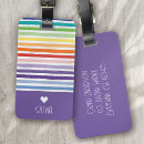 Recherche de rayé bagages étiquettes Monogrammé