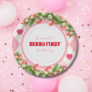 Recherche de anniversaire de fille assiettes en papier Rouge