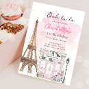 Recherche de paris party invitations Café parisien