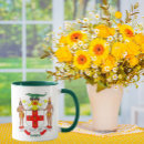 Recherche de drapeau jaune tasses Rouge