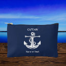 Recherche de ancre de bateau cosmétiques pochettes Capitaine