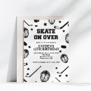 Recherche de patinage anniversaire invitations Enfants