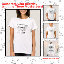 Zoek naar musketiers tshirts Alexandre dumas