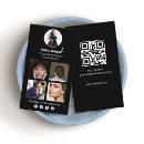 Recherche de influent cartes visite Code qr
