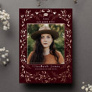 Recherche de burgundy graduation invitations Feuille d'or