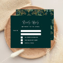 Recherche de feuille vert 11x14 invitations Rsvp