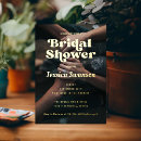Recherche de retro bridal shower invitations Mariée