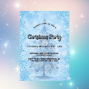 Recherche de arbre bleu invitations Pays des merveilles hivernales
