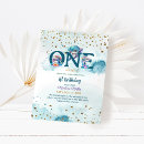 Recherche de dauphin mignon invitations Bleu