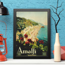 Recherche de italienne vintage posters Côte amalfitaine