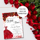 Recherche de robe de mariée invitations Rouge