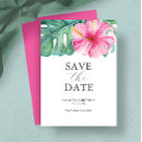 Recherche de luau save the dates Tropical