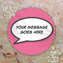 Recherche de parole autocollants Modèle