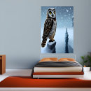 Zoek naar leuke uilen posters Vogel
