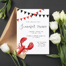Recherche de homard rouge invitations Littoral