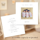 Recherche de modèle de de naissance invitations Moderne