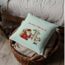 Recherche de père noël drôle coussins Mignon
