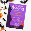 Recherche de witch baby shower invitations Chaudron