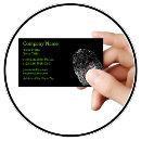 Recherche de empreinte digitale cartes visite Sécurité