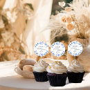 Recherche de avant autocollants Fleurs bleues