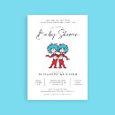 Recherche de dr seuss baby shower invitations Jumeaux