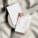 Recherche de pampa mariage invitations Bohémien