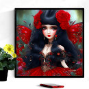 Recherche de fée gothique posters Magique