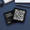Recherche de code cartes visite Noir et blanc