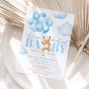 Recherche de nous pouvons le faire invitations Bleu