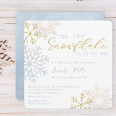 Recherche de snowflake baby shower invitations Pour enfants