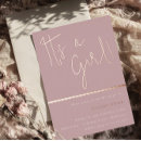Recherche de mauve baby shower invitations Pour tous